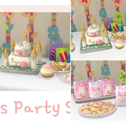 Princess Party Set (Castle Theme) by Littlbowbub Spanish translation