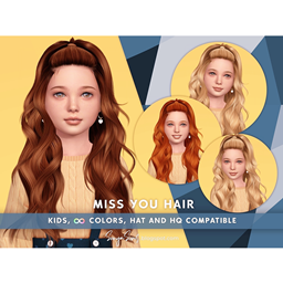 SONYASIMS - MISS YOU HAIR - KIDS logo