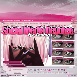 Social Media Devotee [ eye contacts set ] project image