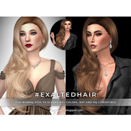 SONYASIMS - EXALTED HAIR logo