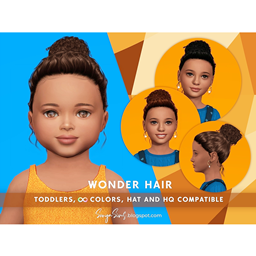 SONYASIMS - WONDER HAIR TODDLERS project image