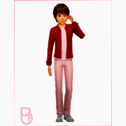 Child Boy Set - Jeans and Shirt - FO logo