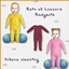 Rain of letters bodysuit clothing for infants logo