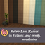 Retro Lux Redux (stained) logo