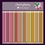Colored striped wallpaper V1 with border logo