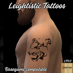 LeightisticTattoo LT153- Basegame compatible