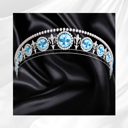 Aquamarine tiara logo