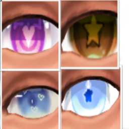 Assume's stylized eyes project image