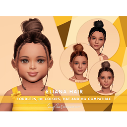 SONYASIMS - ELIANA HAIR TODDLERS