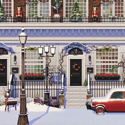 Christmas London Townhouses | No CC