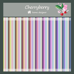 color striped wallpaper