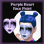 Purple Heart Face Paint logo