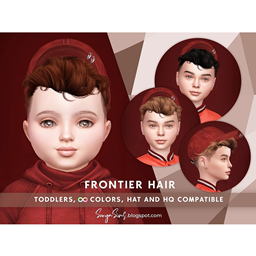 SONYASIMS - FRONTIER HAIR TODDLERS project image