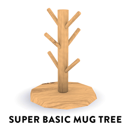 Super Basic Mug Tree - BGC Clutter Deco project image