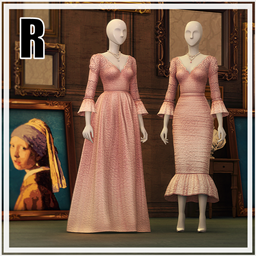 Princess of XIII - Posy Rosé Gown & Dress Set