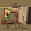 entry with a kitchen
