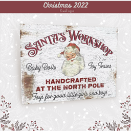 Sims4Luxury - Christmas 2022 - Wall signs