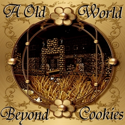 An old world beyond (Cookies) logo