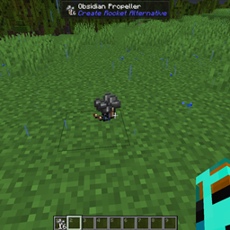 Create Rocket Alternative - Obsidian Propeller - Gallery - Minecraft ...