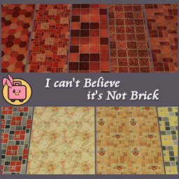 I Can't Believe it's not Brick logo