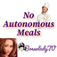 No Autonomous Meals logo