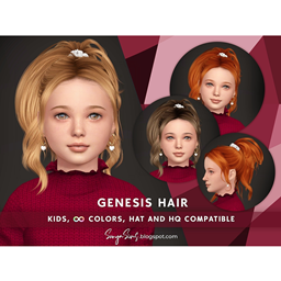 SONYASIMS - GENESIS HAIR KIDS project image
