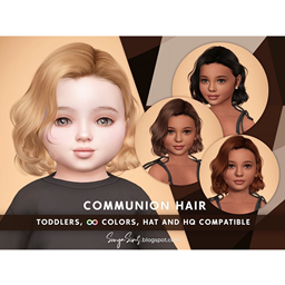 SONYASIMS COMMUNION HAIR TODDLERS logo