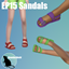 EP15 Sandals logo
