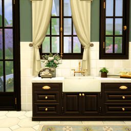 Classic Blue Kitchen