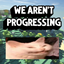 We Aren't Progressing logo