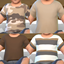 Brown Infants T-Shirt Set (FIXED) logo