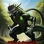 Carbon's Guns & Dragons logo