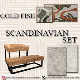 GoldFish Scandinavian set