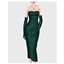 Evelyn Velvet Long Dress logo