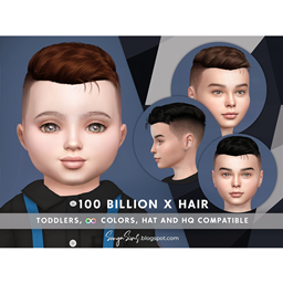 SONYASIMS - 100 BILLION X HAIR TODDLERS