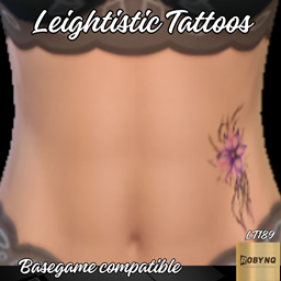 LeightisticTattoo LT189- Basegame compatible