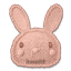 HQ Cute Bunny Face Dance Rug #4 Samtuse963 logo