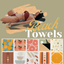 Beach day Towel recolors logo