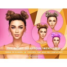 SONYASIMS - THE GREAT DISAPPOINTMENT HAIR logo