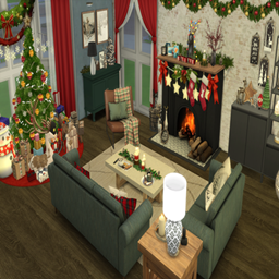 Christmas Living Room