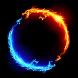 Medival dragons and villages-ish logo