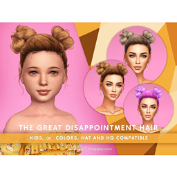 SONYASIMS - THE GREAT DISAPPOINTMENT HAIR KIDS logo
