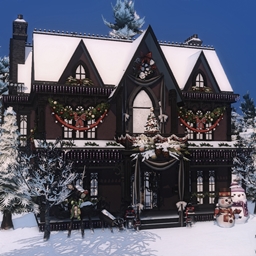 Gothic Christmas House logo