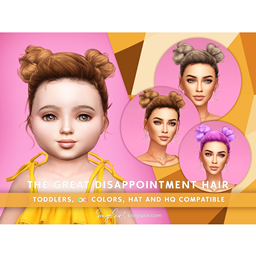 SONYASIMS - THE GREAT DISAPPOINTMENT HAIR TODDLERS logo