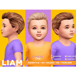 CasualSims - Liam Hairstyle Toddlers logo