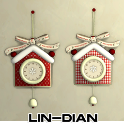 LIN-DIAN_Christmas clock