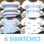 Infants Blue T-Shirt Set logo