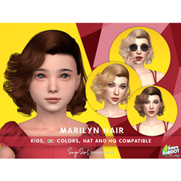 SONYASIMS - MARILYN HAIR KIDS project image