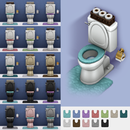 Toilet mini set