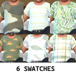 Infants Green T-Shirt Set